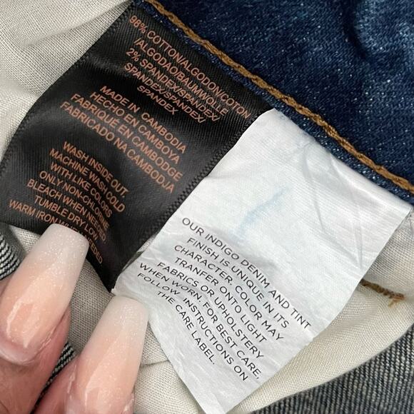 Frye Addie Skinny Denim Jeans Womens 4 Blue Mid-Rise Minimalist Casual Staple - Picture 6 of 14